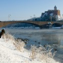 Riveufer im Winter